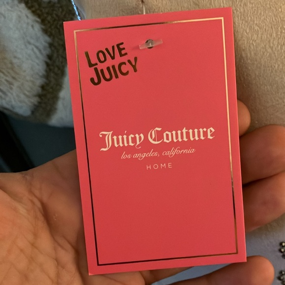 ✨Juicy Couture htf 💎BLING💎 gorgeous throw / accent pillow NWT - Picture 12 of 16